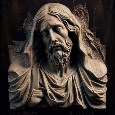 3D model st jesus (STL)